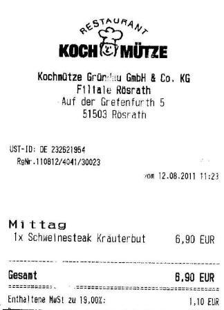 vapz Hffner Kochmtze Restaurant